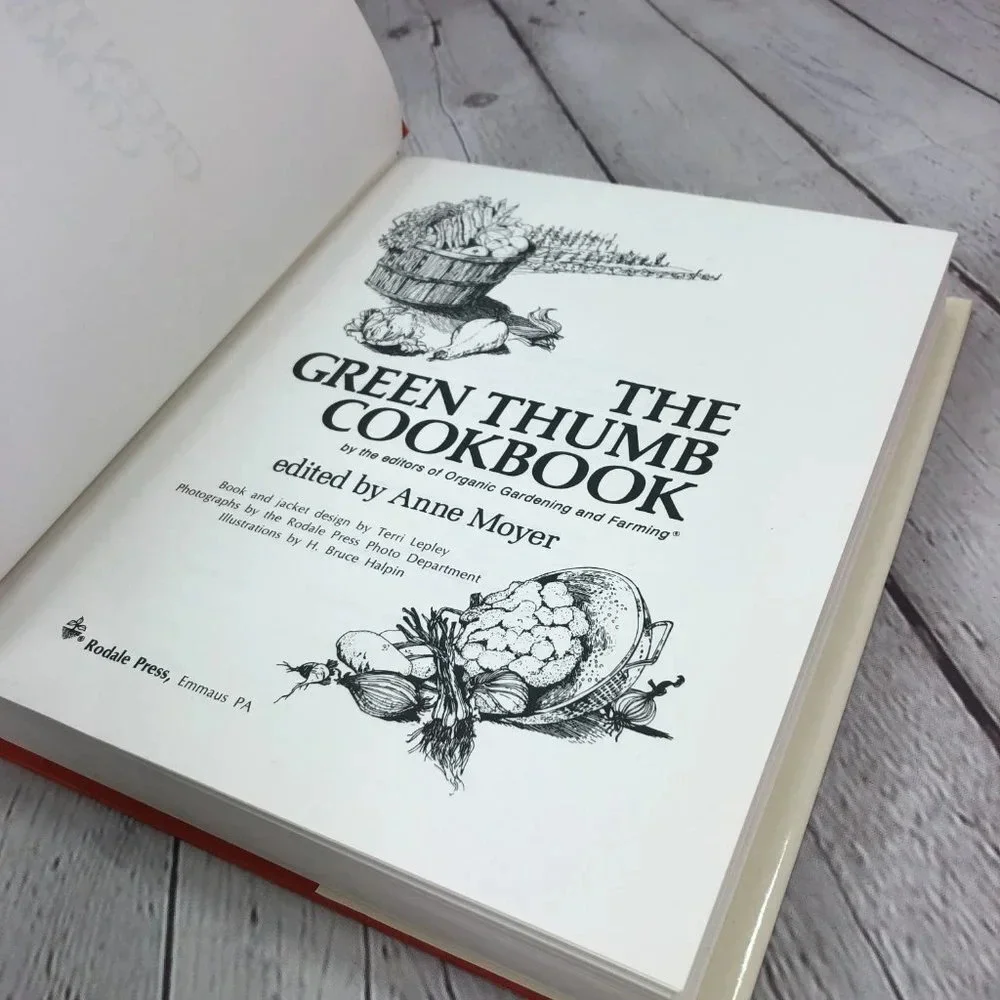 vintage cookbook the green thumb cookbook 1977